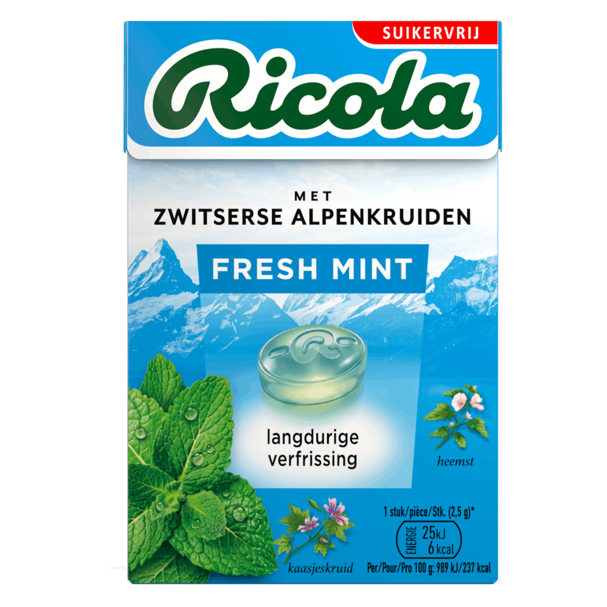 Ricola frisk mynte æske (20x 50gr)