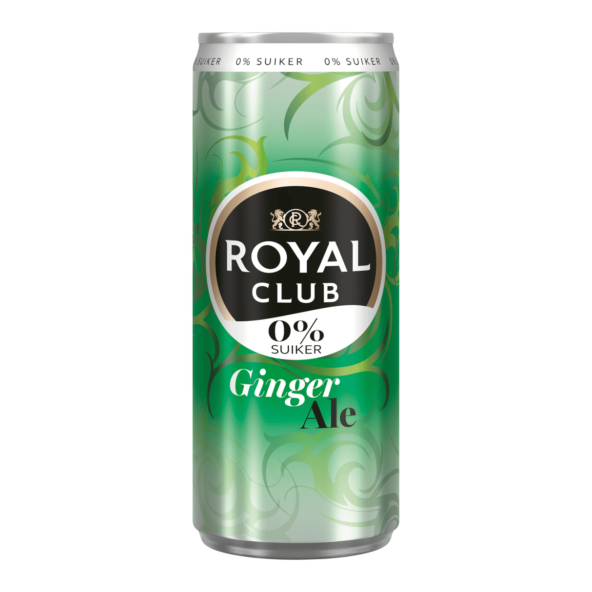 Royal club ginger ale 0% dåse (12x 25cl)