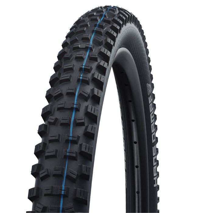 Schwalbe hans dampf - tle - addix speedgrip - super trail - 27,5x2,35 - sort