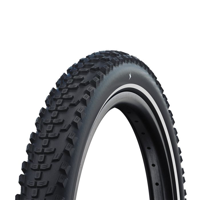 Schwalbe motion smart sam cargo - kablet - addix e - super forsvar - 24x2,35 - sort + refleks