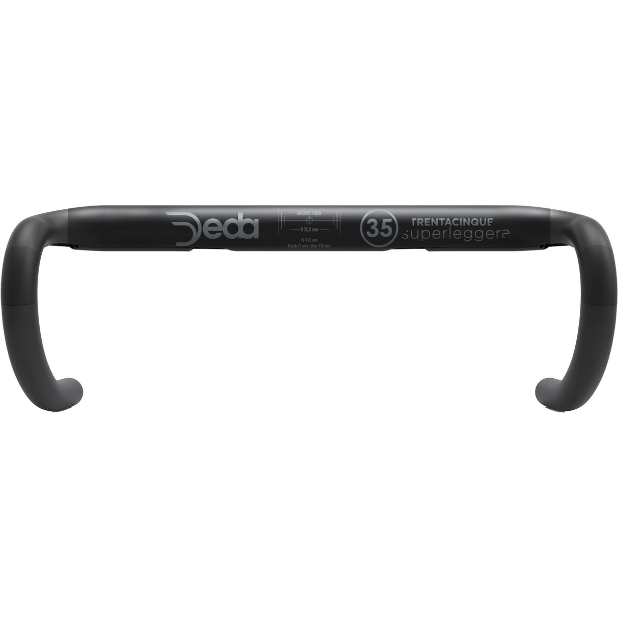Deda Steering Bend Superleggera 35 Carbon 44cm Pob