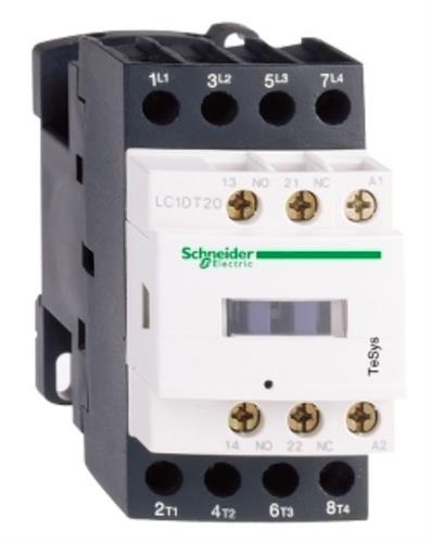 Tesys magnetkontakt 12a 24vdc 2xno 2xnc