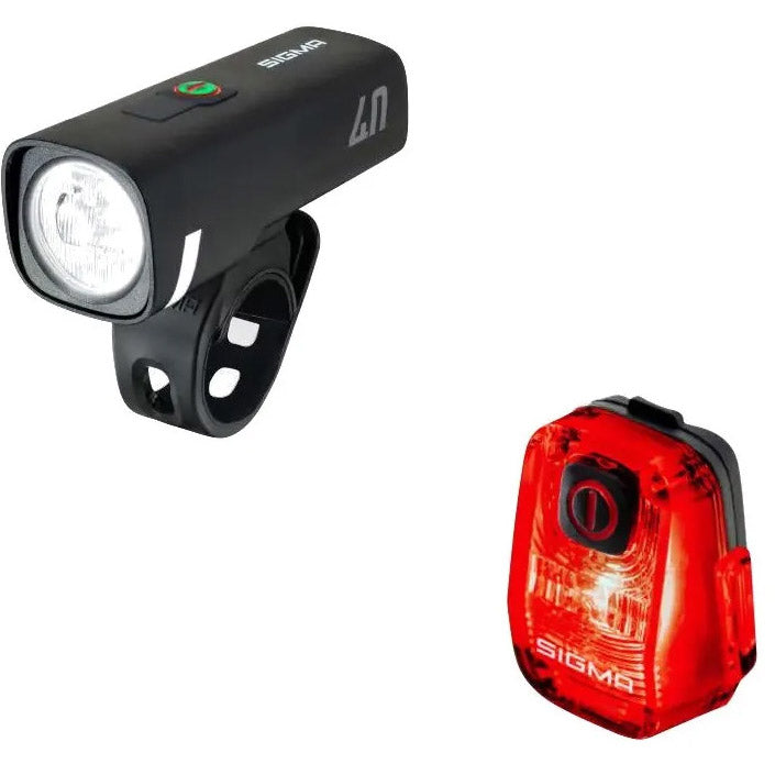 Sigma lyssæt aura 40 + nyde 10 usb genopladelige rsts
