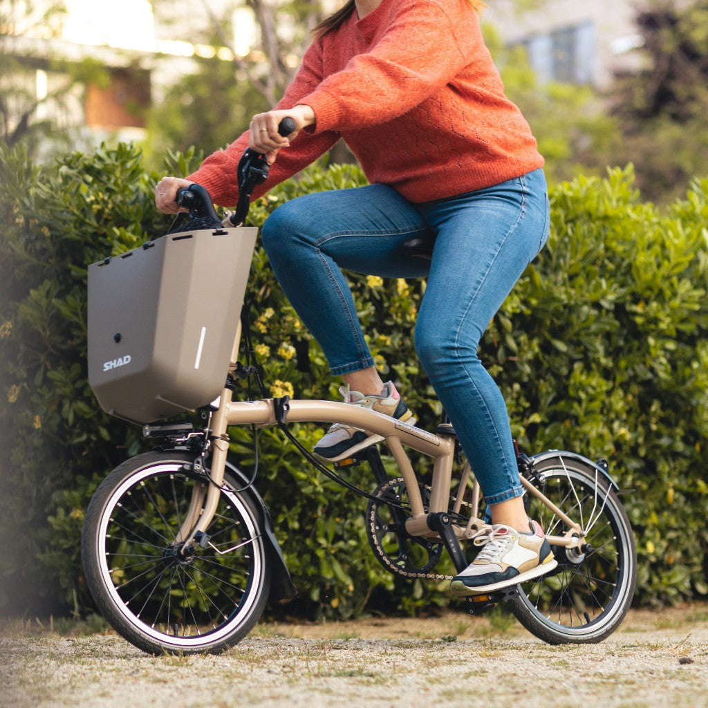 Sigma shad basket daily cykelboks front 20l grå