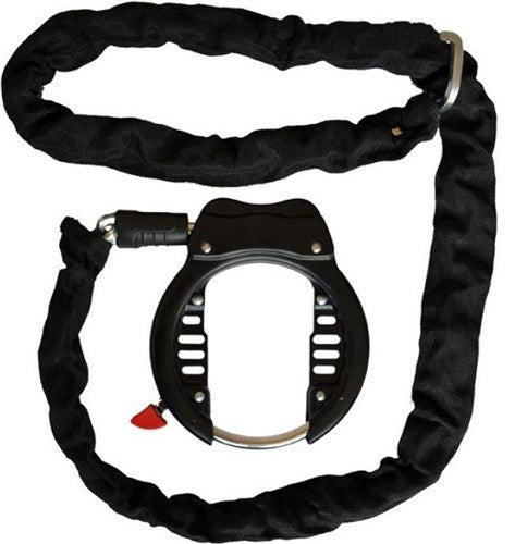 Lynx Fietsframeslot 150 cm - sort
