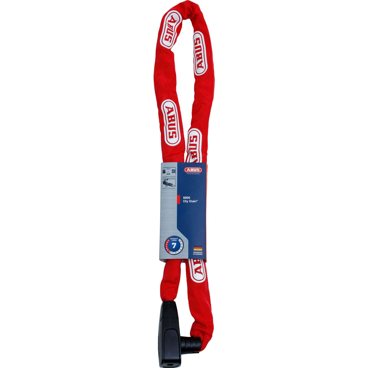 Abus CityChain 8800 95 Red - Bicycle Chain Lock