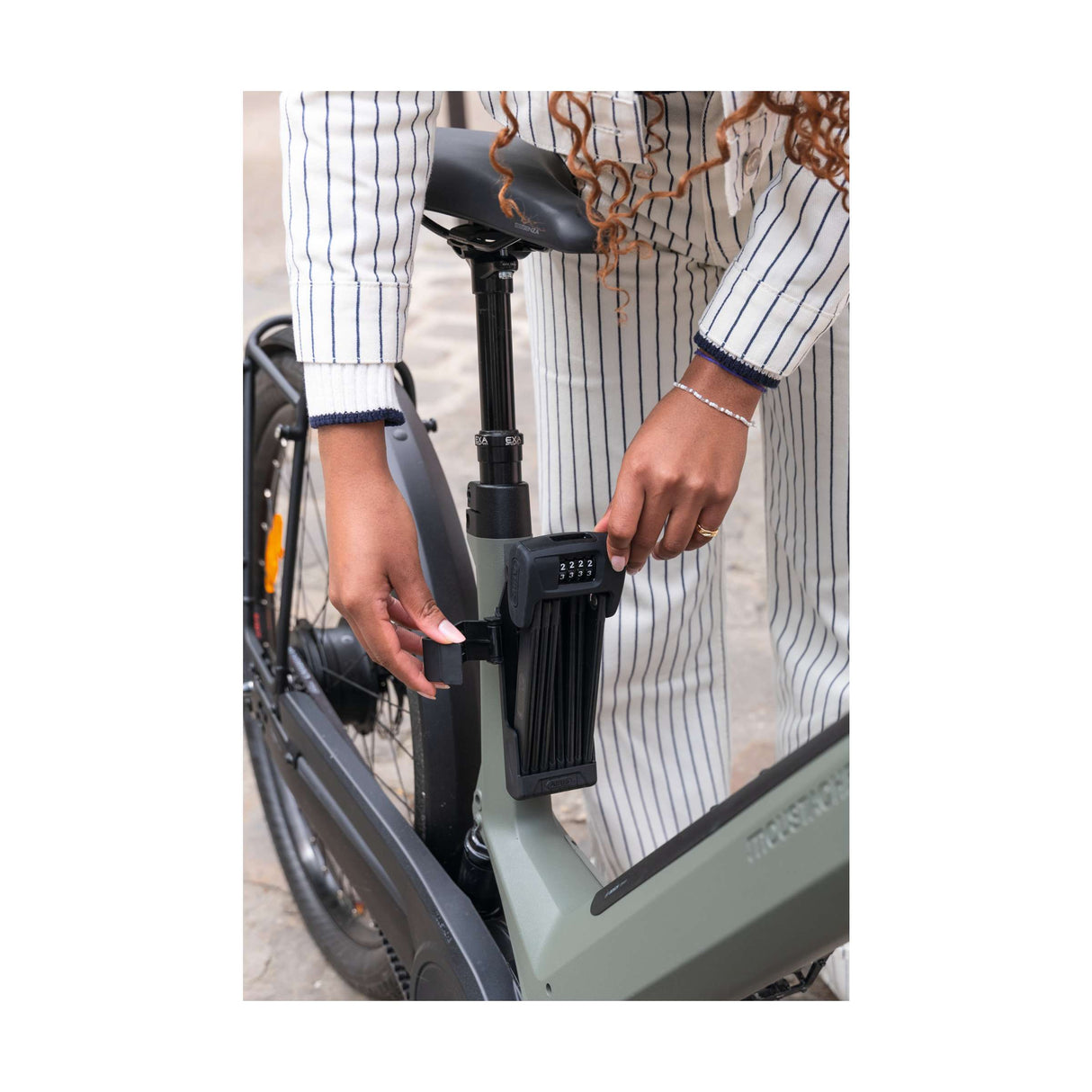 Abus foldelås bordo 6000c led sh
