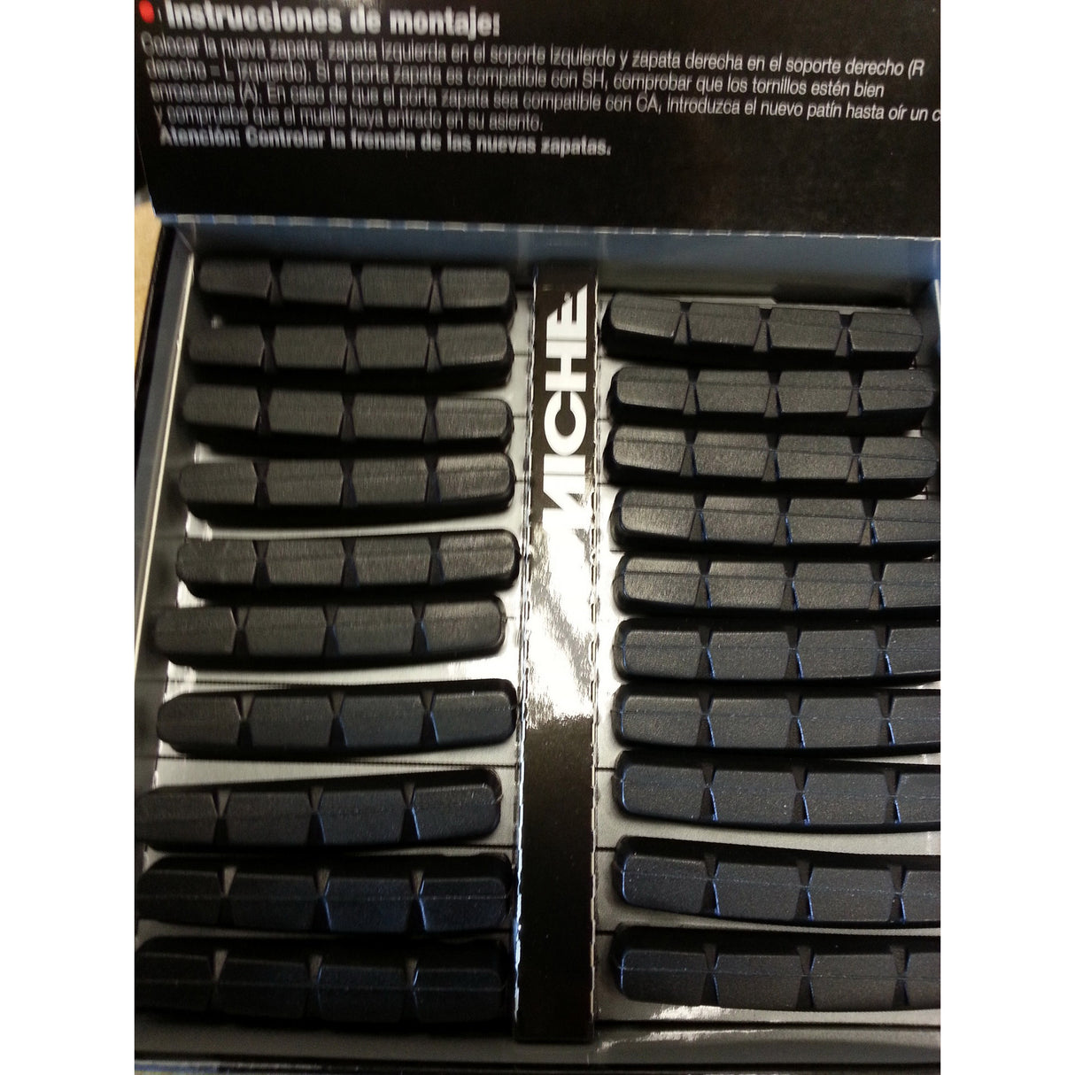 Miche bremseklodser til aluminiumshjul Shimano (40 stk)