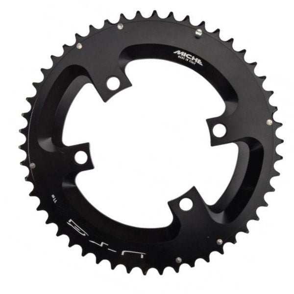 Miche kædering 105 11v 48t aluminium sort shimano utg 5800
