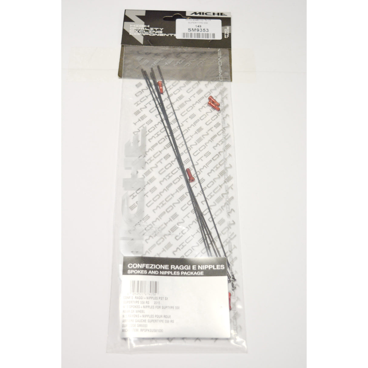 Miche eger supertype 558 253mm la sort (5 stk)