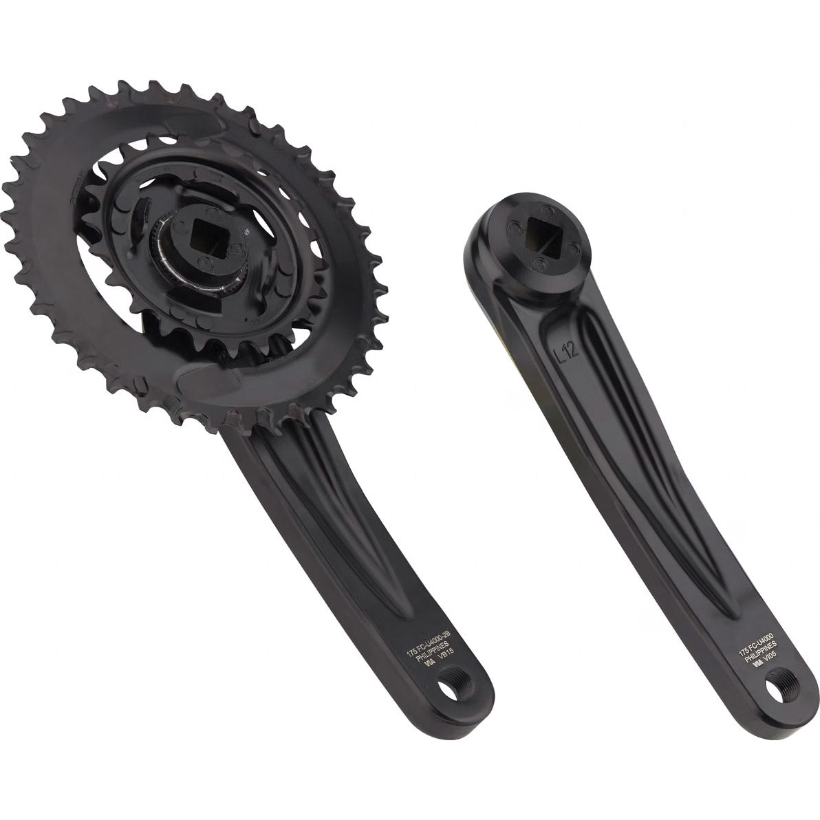 Shimano kranksæt cues 9 10 11v 170mm 26 40t sort oem