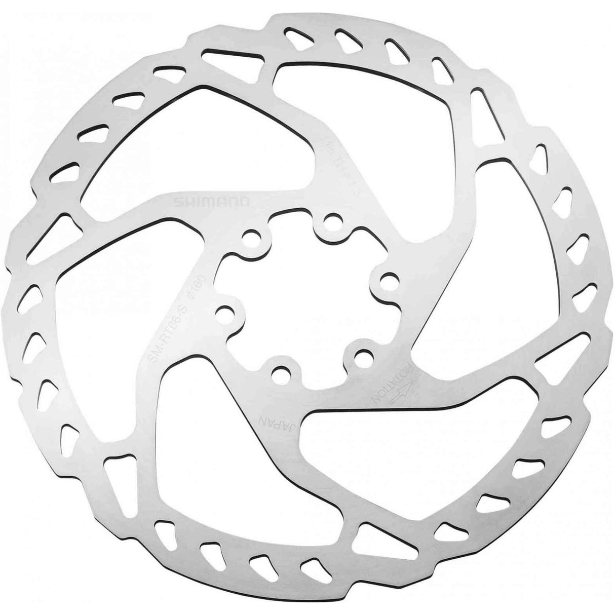 Shimano remschijf slx sm-rt66 203mm 6-gaats oem