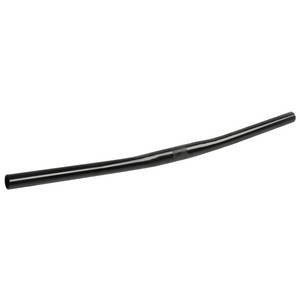 Styr lige stål sort 25,4mm 600mm