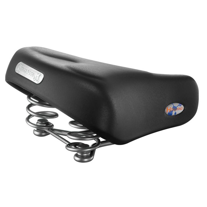 Selle royal holland gel - afslappet - sort