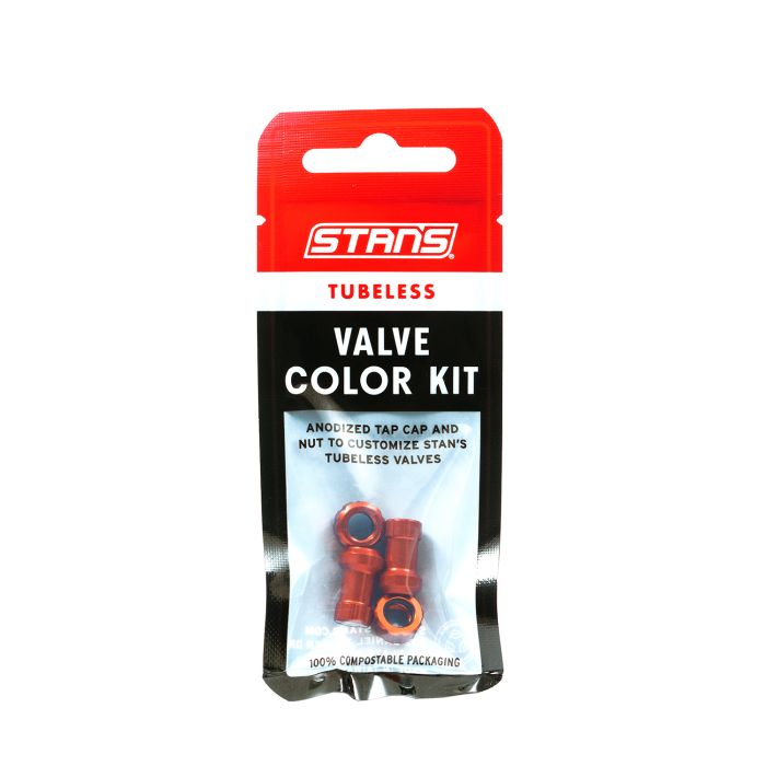 Stans Stans slangeløse ventilfarvesæt - orange