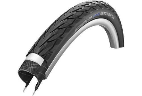Schwalbe ydre dæk r 50-622 28x2,00 delta cruiser plus sort