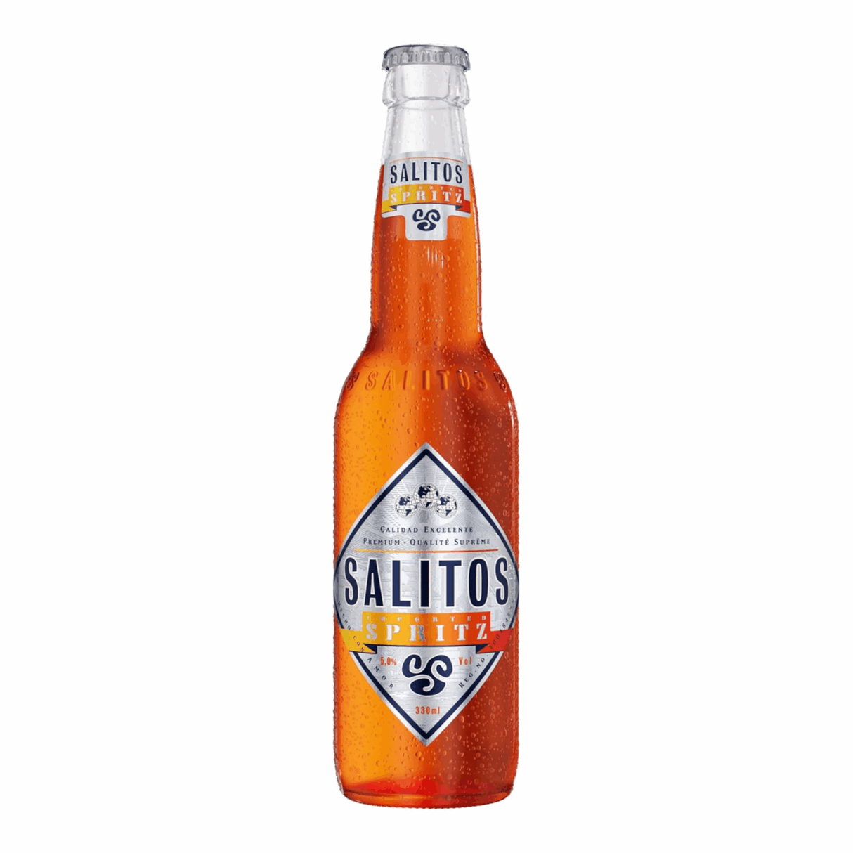 Salitos spritzflaske 5% (24x33 cl)