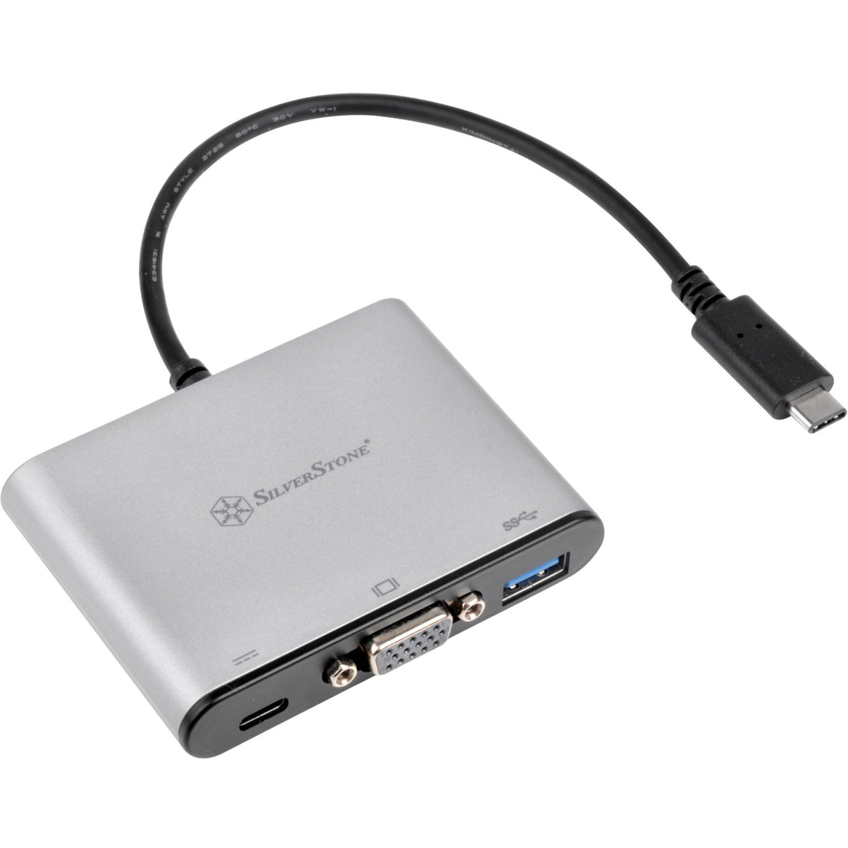 Silverstone USB-C til VGA