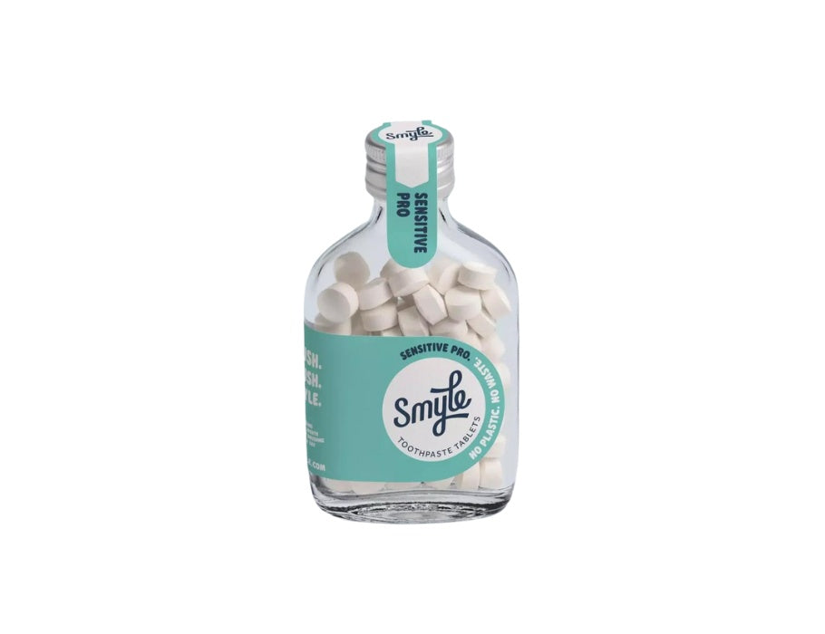 Smyle tandpasta tabs sensitive pro - refill 65 stk. - med fluor