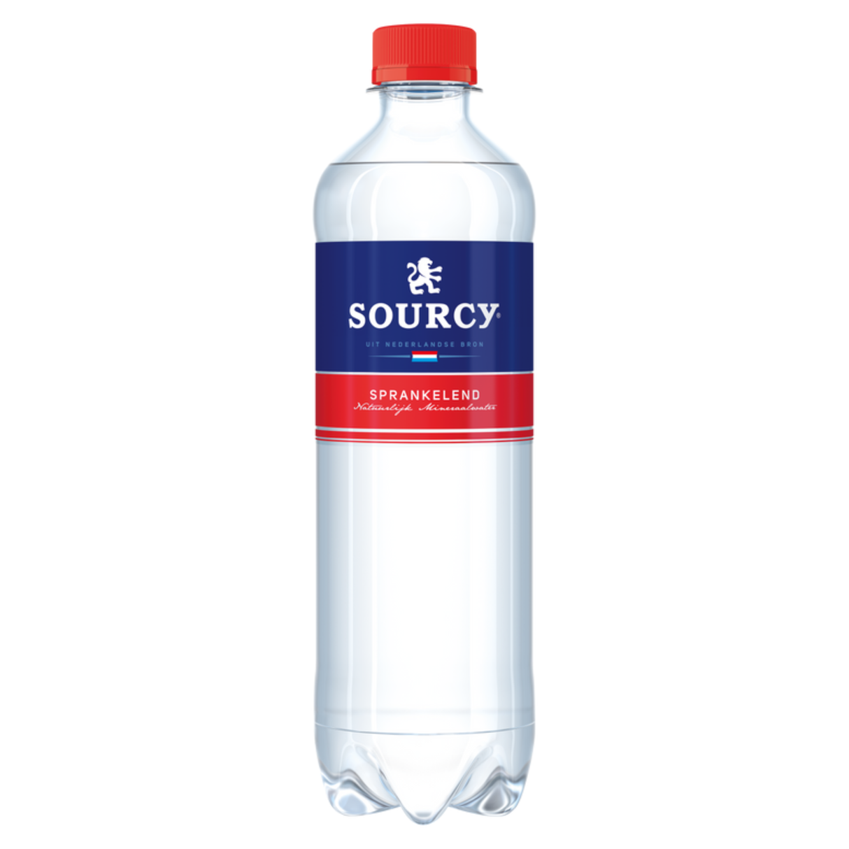 Sourcy rødt mineralvand mousserende (6x 50cl)