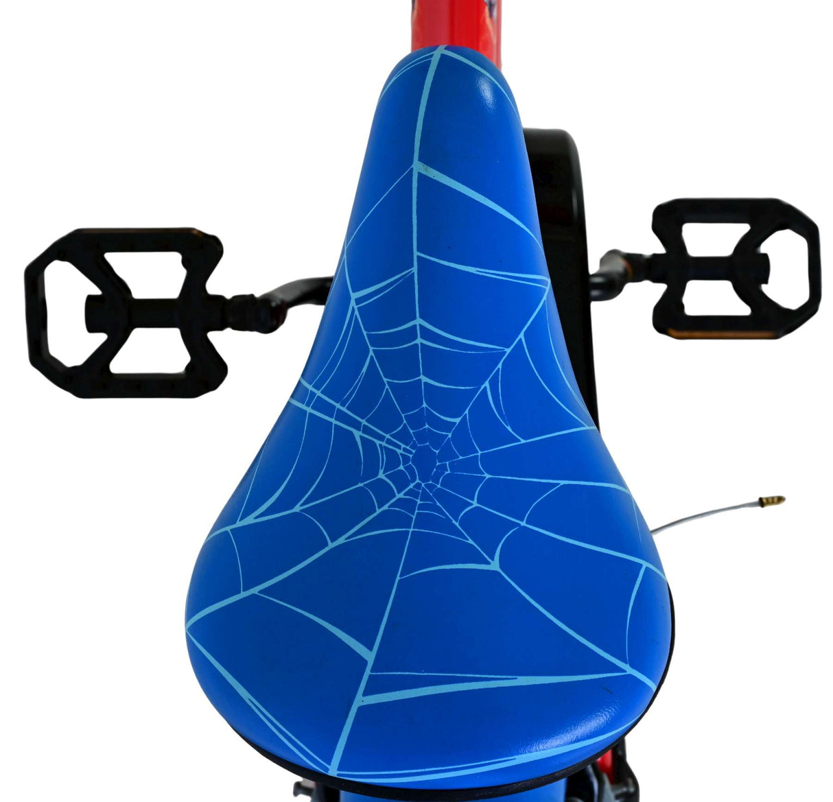 Spiderman spider-man børnecykel - drenge - 16 tommer - blå rød - to håndbremser