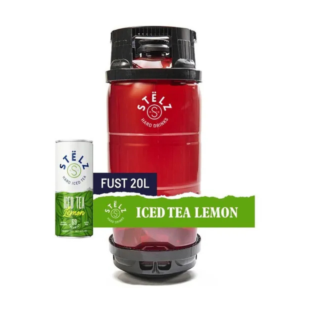 Stelz hard iced tea lemon (20 liter)