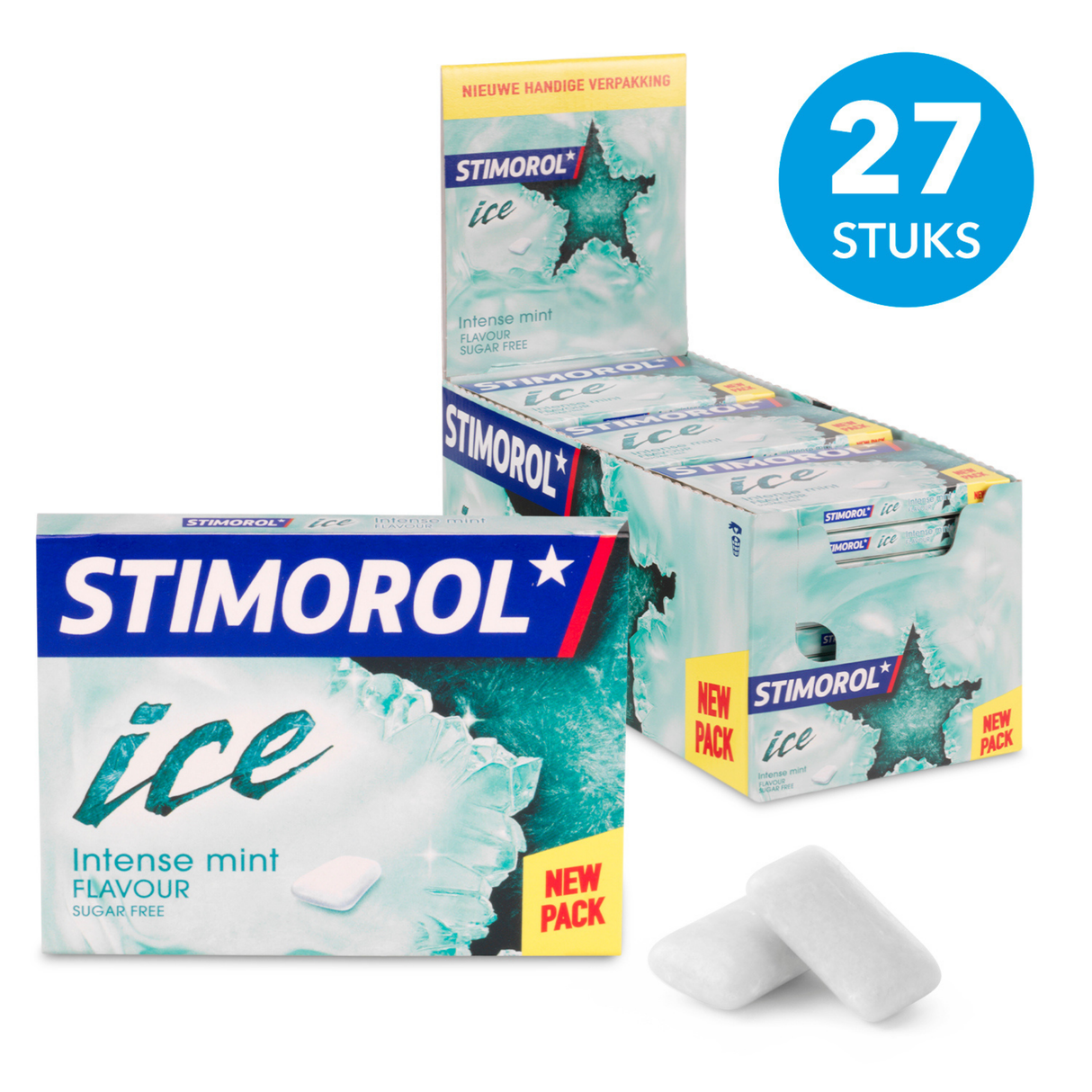 Stimorol is intens mynte (27x 17gr)