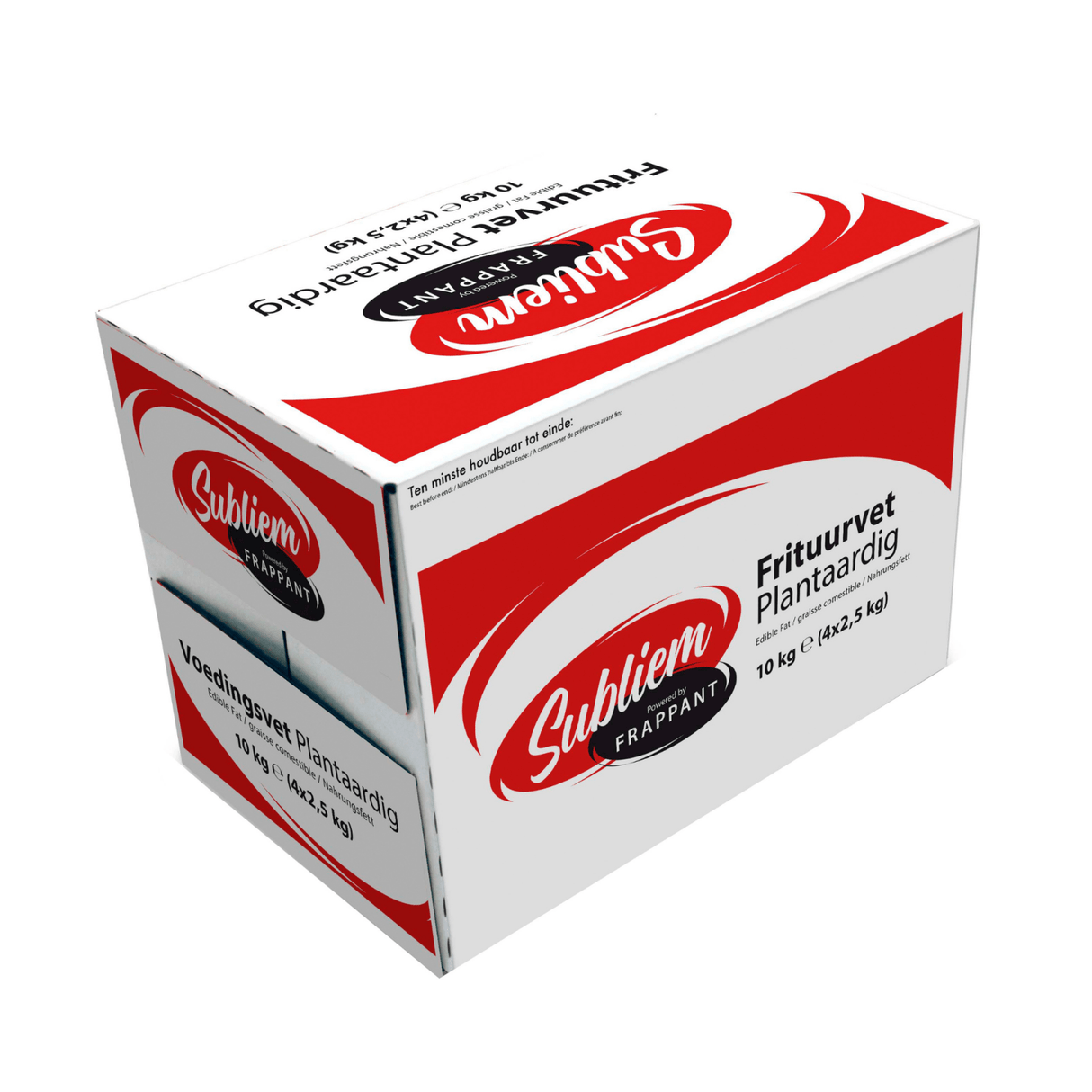 Sublimt vegetabilsk stegefedt (4x2,5 kg)