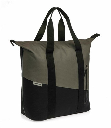 Burgere - new looxs taske new looxs kota shopper | oslo | sort grøn | 24 l