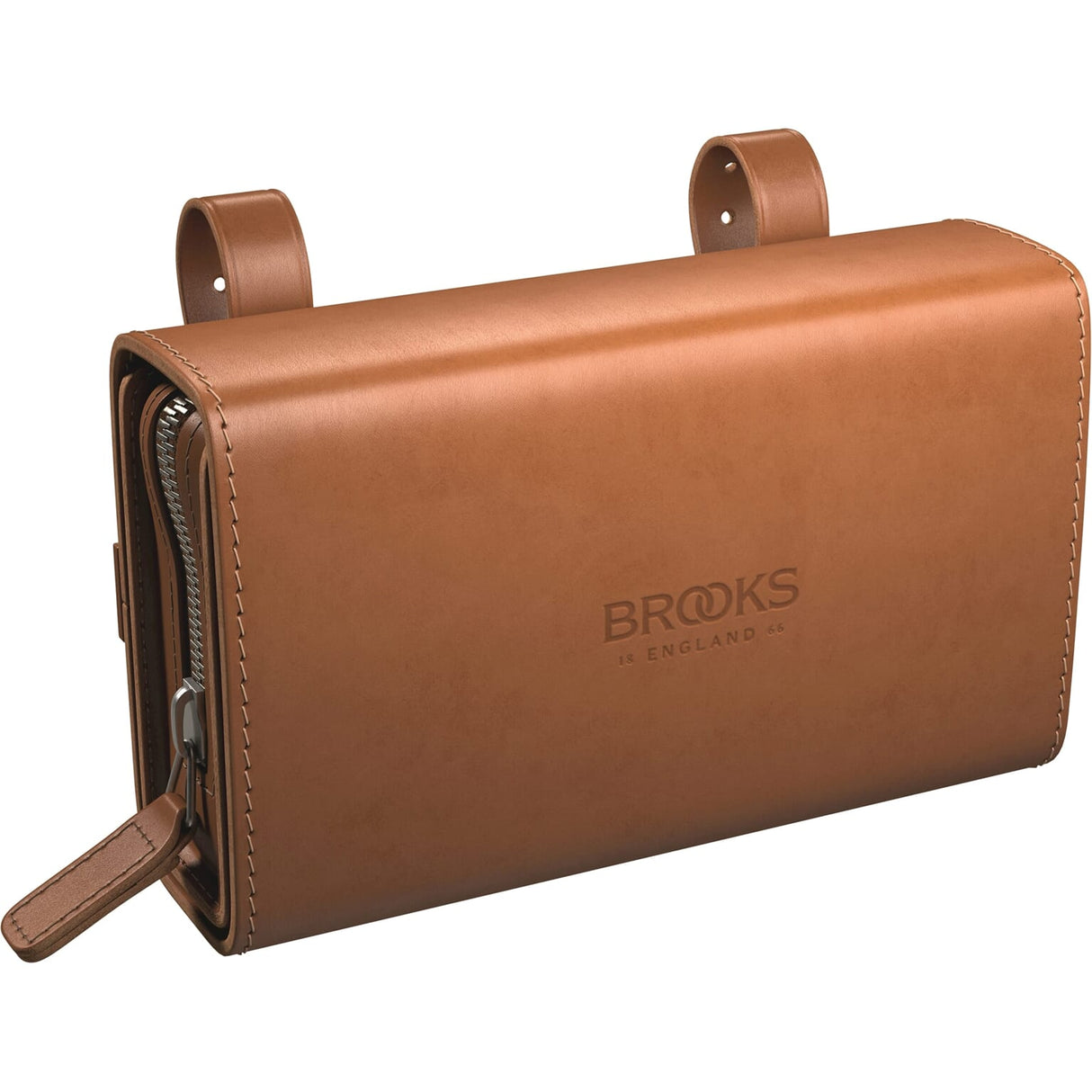 Brooks Saddle Bag D-formet 1L honning