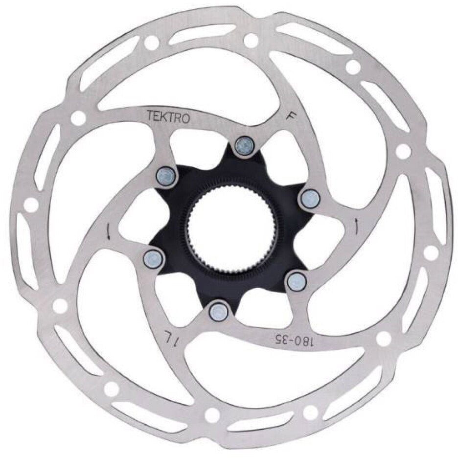 Tektro Brake Disc TR180-351 Ø180mm Centerlock Silver (Workshop Packaging)