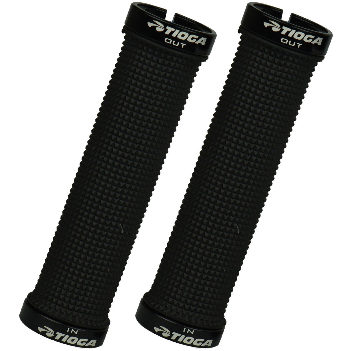 Tioga håndtag sæt lock-on Slim 135 135mm sort