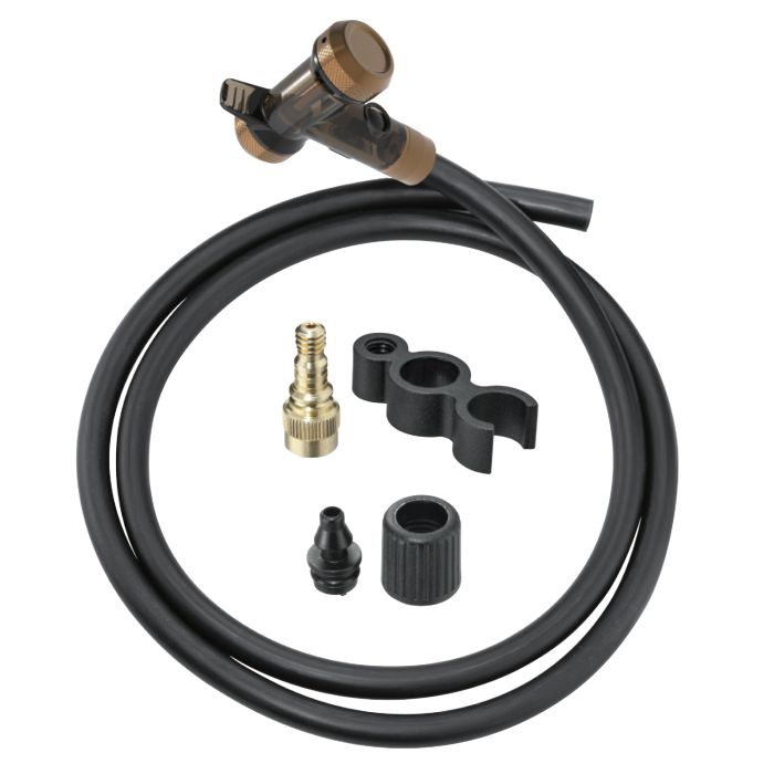Topeak tubihead + pumpe slange