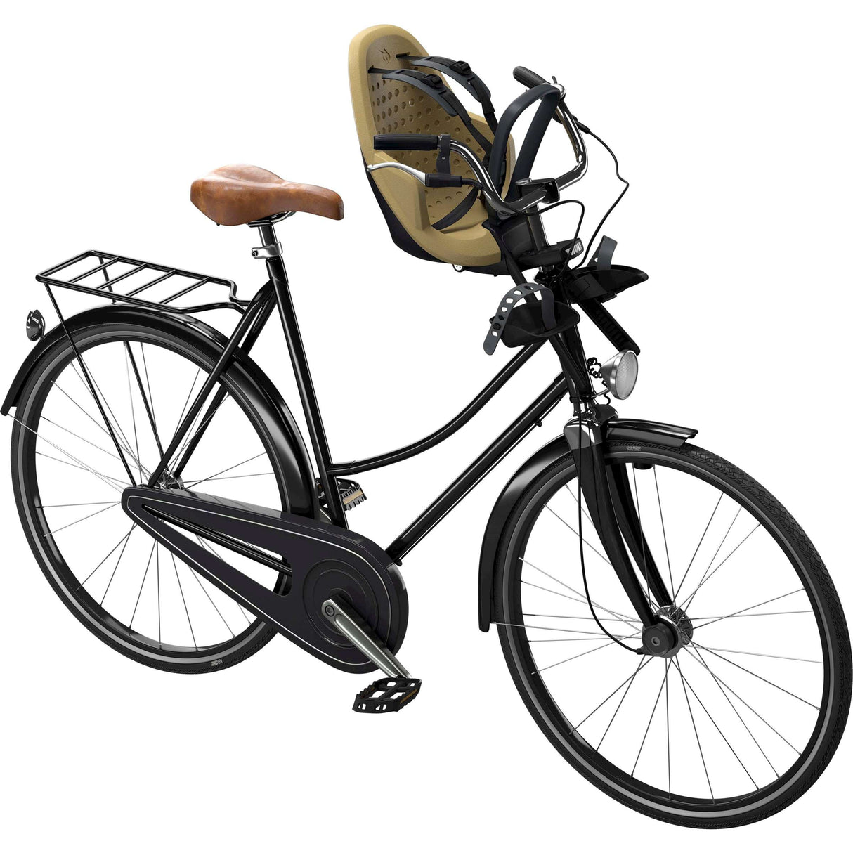Thule yepp 2 mini - cykelsæde - forsæde - fennikelbrun