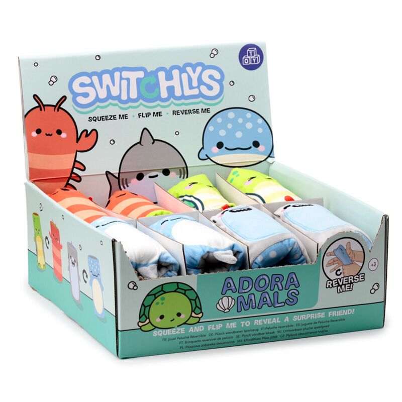 Switchlys Adoramals Hummer Turtle Shark Whale Shark Legetøj