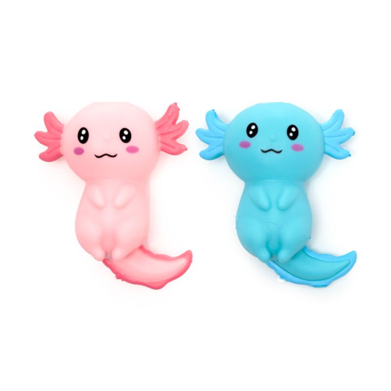 Stretch squeeze legetøj axolotl