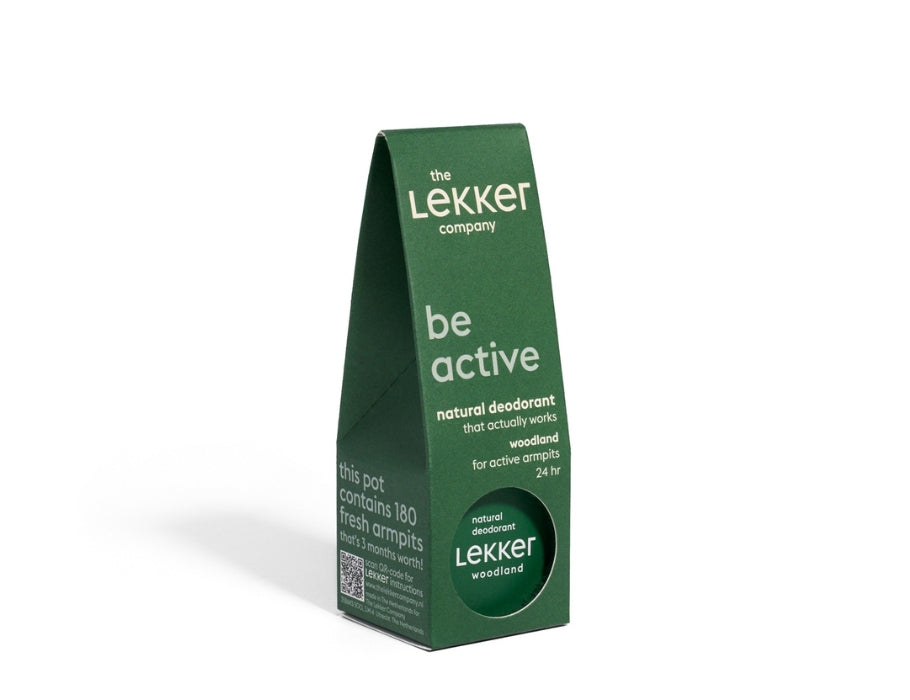 Lekker Company Deodorant - Woodland - Vær aktiv