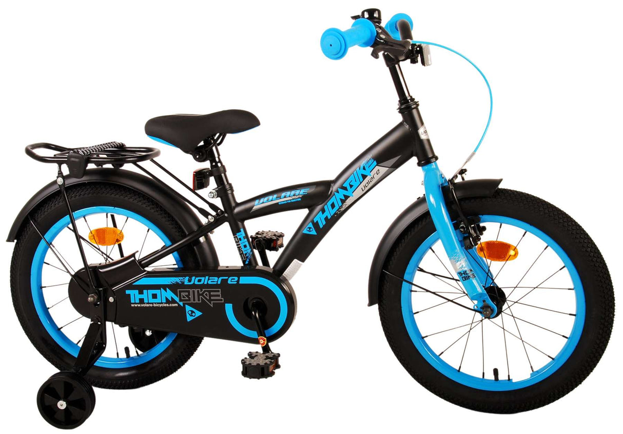 Volare Thombike Children's Bike - Drenge - 16 tommer - sort blå