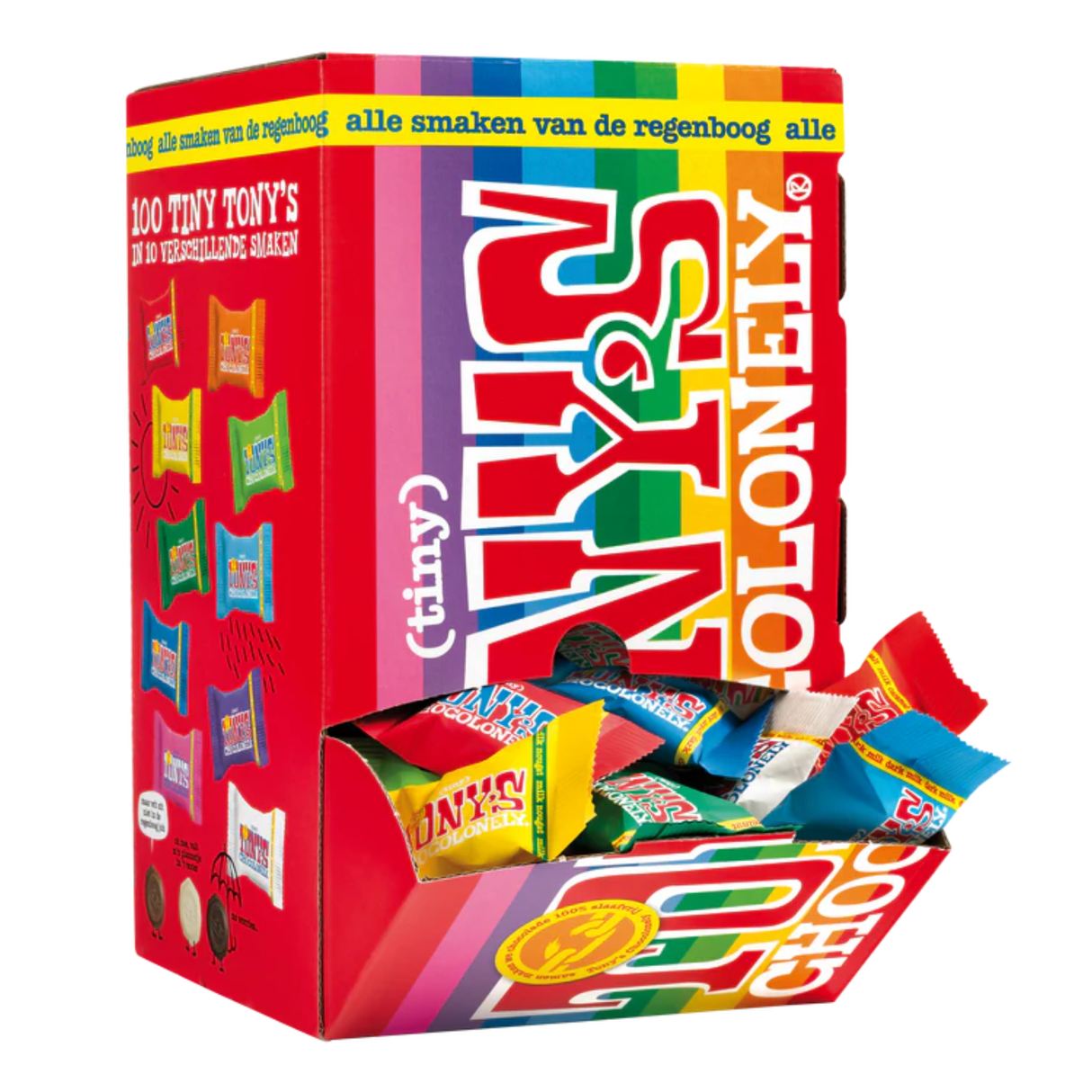 Tony's chocolonely tiny tony's mix groot (900 gr)