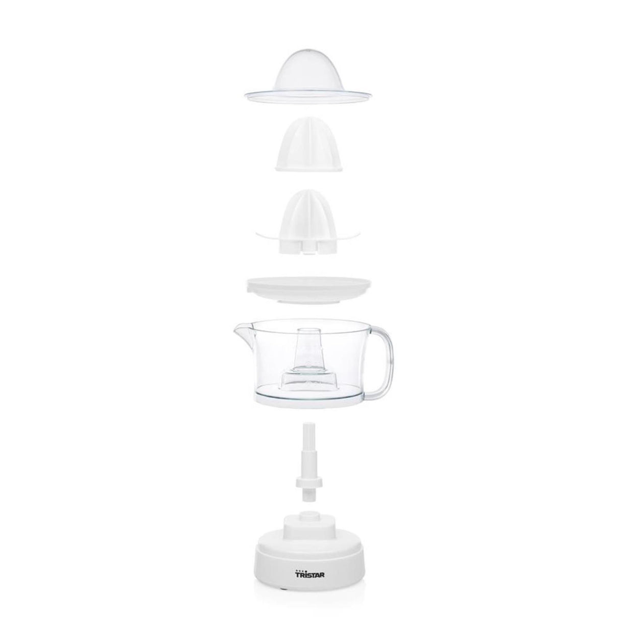 Tristar citruspresser 0,5l 25w hvid med aftagelig kande