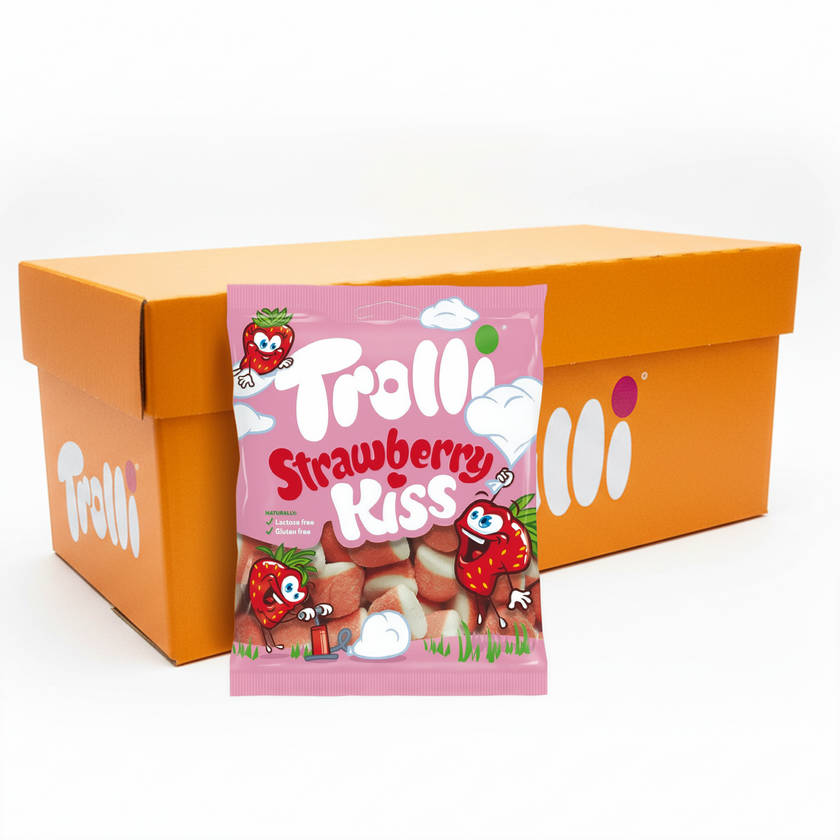 Trolli kyssepose (18x200g)