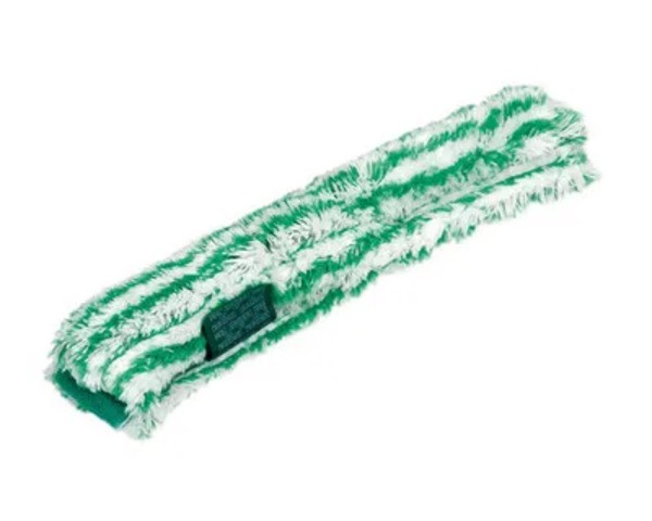 Unger vaskebetræk zebra grøn hvid (35 cm)