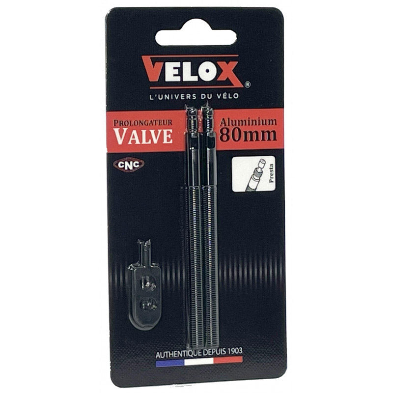 Velox Valve Extender 80 mm halvt skruet (2 stk)