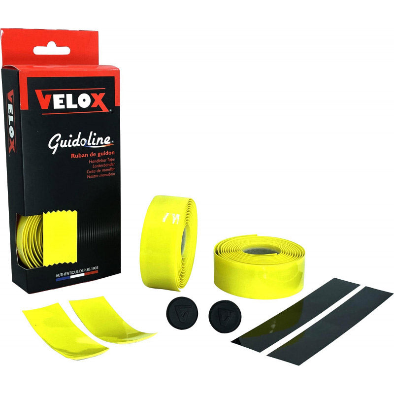 Velox styrtape blank klassisk gul (2 stk)