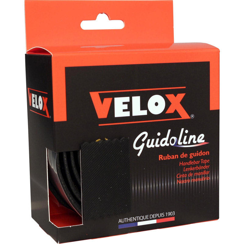 Velox Guidoline Control Tape Supergrip Ø3.5x3.0mm 210 cm sort