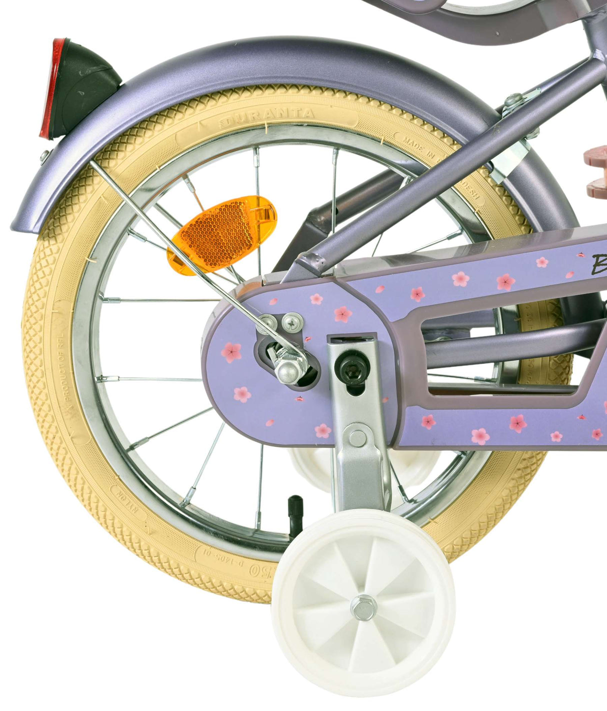Volare blossom børnecykel - piger - 14 tommer - lilla