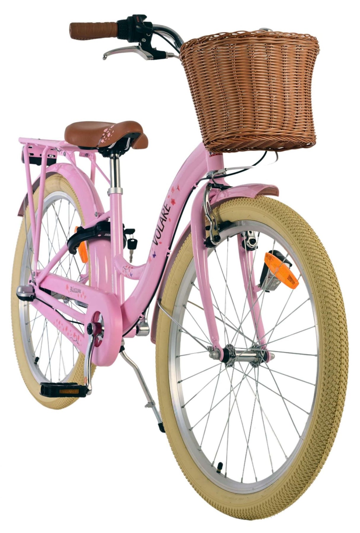 Volare blossom børnecykel - piger - 24 tommer - pink - 3 gear