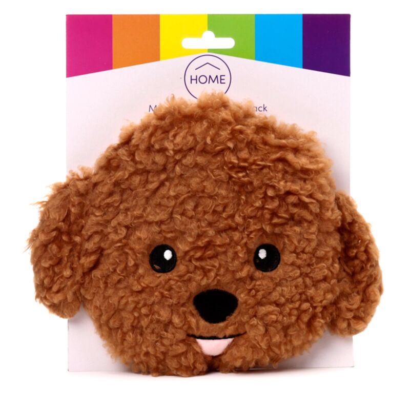 Cavapoo hundehoved mikroovn varmepakke lavendel hvede