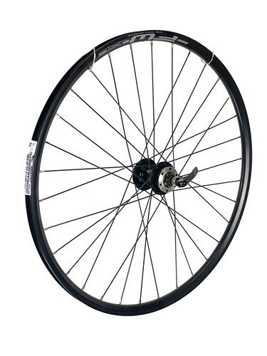 Rodi forhjul 26x1,75 sort skivebremse 6-huller