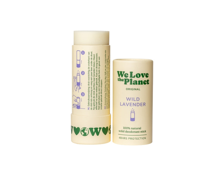 Vi elsker planet deo stick wild lavendel - 40g